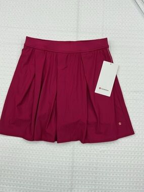 lululemon Magenta Athletic Skirt with Logo Tag